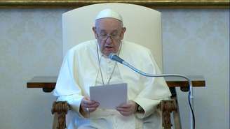 Papa Francisco durante audiência geral semanal no Vaticano
03/06/2020 Vatican Media/Divulgação via REUTERS
