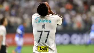 Jô usará a camisa número 77 em sua terceira passagem no Corinthians (Foto: Reprodução/Twitter Corinthians)