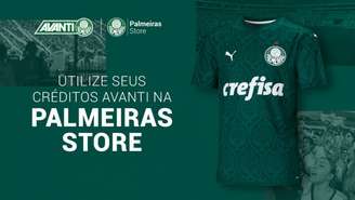 Palmeiras oferece a possibilidade de sócio-torcedor ter descontos na loja online oficial do clube (Divulgação)