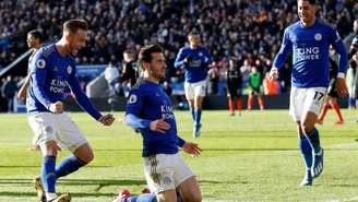 Leicester terminou a Premier League em quinto e disputará a Liga Europa (Foto: Adrian Dennis / AFP)