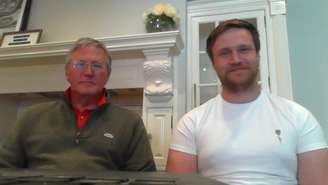 Pete Robson lembra que o uísque 'não era o único presente' que o filho Matthew recebeu em seus aniversários