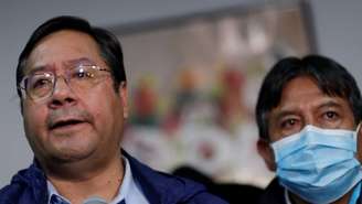 Luis Arce formou chapa presidencial com o ex-chanceler David Choquehuanca
