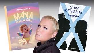 Xuxa entre seus livros recém-lançados: uma artista impávida em ótima fase pessoal e profissional aos 57 anos