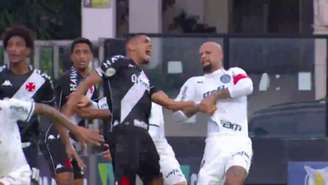 Lutadores profissionais comentaram a cena protagonizada pelo capitão do Verdão (Foto: Reprodução/TV Globo)
