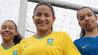 Novas camisas da seleção feminina vão estrear nesta sexta