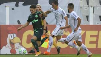 Raphael Veiga marcou o gol de empate do Palmeiras cobrando um pênalti (Foto: Cesar Greco/Palmeiras)