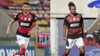 Gustavo Henrique deve substituir Arão neste domingo (Fotos: Alexandre Vidal/Flamengo)