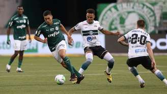 Renanslotspartyação contra o Coritiba (Foto: Cesar Greco/Palmeiras)