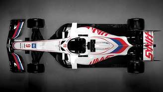 Pintura da Haas para a temporada 2021