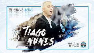 Tiago Nunes é o novo treinador do Grêmio