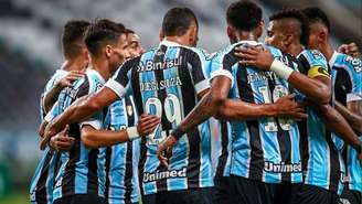 Grêmio em ação pelo Gauchão (Foto: Lucas Uebel/Grêmio FBPA)