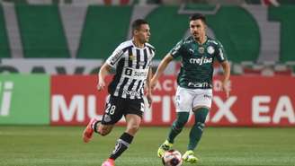 Os rivais Palmeiras e Santos brigam por objetivos distintos na reta final do Paulista (Divulgação / Twitter Santos)