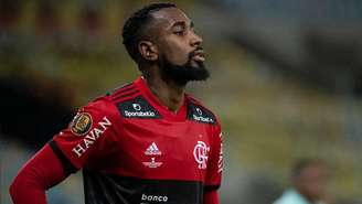 O meia Gerson em ação pelo Flamengo: Coringa chegou em 2019 e fez história (Foto: Alexandre Vidal / Flamengo)