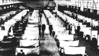 Em 1918, pandemia de gripe espanhola afetou todo o mundo e matou milhões de pessoas