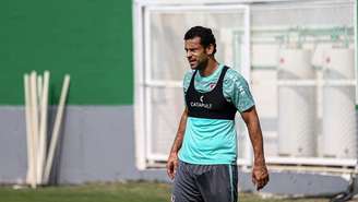 Fred, durante treinamento do Fluminense no CT Carlos Castilho (Foto: Lucas Merçon/Fluminense FC)