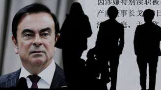 Ghosn foi acusado de crimes financeiros graves no Japão