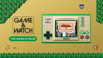 Console portátil Game & Watch, lançado nos anos 1980, volta às prateleiras com os três primeiros jogos da franquia Zelda
