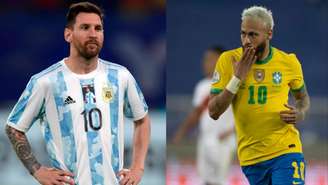 Messi e Neymar se destacaram nesta Copa América (Montagem LANCE!)