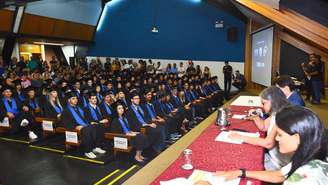 Cerimônia de formatura na Unicamp, a segunda universidade brasileira mais bem colocada no ranking