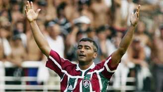 Romário esteve no Fluminense entre 2002 e 2004 (Foto: Reprodução)