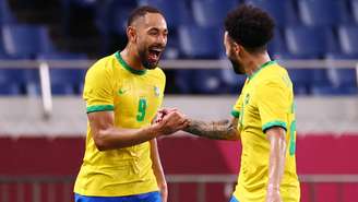 Matheus Cunha marcou para o Brasil contra o Egito