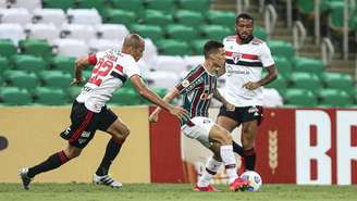 Calegari foi bem na vitória do Fluminense sobre o São Paulo, no Brasileirão (Foto: Lucas Merçon/Fluminense FC)