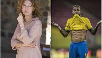 Patrícia Pillar criticou Neymar após Brasil x Peru (Montagem LANCE!)