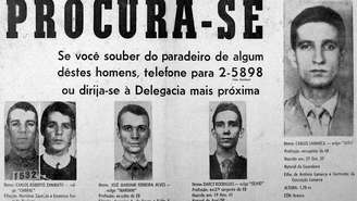 Cartaz de procurados da época destaca foto de Lamarca