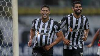 Hulk e Diego Costa são estrelas do Galo na busca pelo bi da Libertadores (Pedro Souza / Atlético)