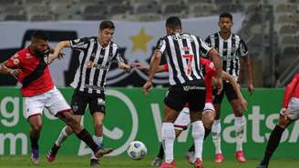 No turno, o time mineiro goleou os goianos iniciando uma sequência forte na competição-(Pedro Souza / Atlético)