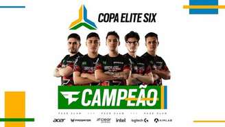 Equipe FaZe Clan foi a campeã da Copa Elite Six da América, a “Libertadores do R6” (Foto: Divulgação)
