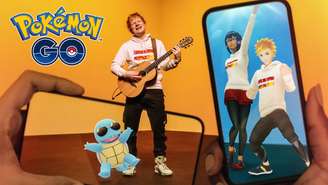 Ed Sheeran em Pokémon GO