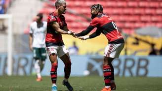 Arrascaeta e Gabigol marcaram na final da Supercopa (Lucas Figueiredo/CBF)