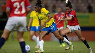 Kerolin abriu o placar para as brasileiras na Arena da Amazônia (Foto: Thais Magalhães / CBF