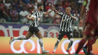 Hulk marcou o primeiro gol do Galo na partida (Foto: Pedro Souza / Atletico Mineiro)