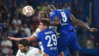 Vitória do Chelsea por 1 a 0 sobre o Zenit, na primeira rodada do Grupo H da Champions League (Foto: AFP)