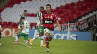Michael comemora golaço contra a Chapecoense (Foto: Alexandre Vidal / Flamengo)
