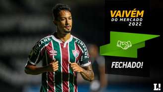 Lucca assinou com a Ponte Preta por duas temporadas após deixar o Fluminense (Foto: Lucas Merçon / Fluminense)