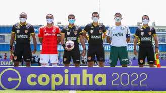 Palmeiras e Internacional duelaram nesta segunda-feira, pela Copinha (Foto: Fabio Menotti/Palmeiras)