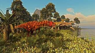 Esta pode ter sido a aparência do rajassauro, uma das espécies de dinossauro descobertas na Índia.