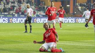 Everton Cebolinha marcou cinco gols pelo Benfica na atual temporada (Foto: Divulgação / Benfica)