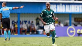 Endrick não foi ao Mundial; na ocasião da divulgação da lista, Abel sugeriu que o garoto fosse à Disney (FABIO MENOTTI / PALMEIRAS)