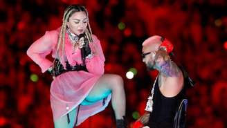 Madonna com Maluma no show: corpo criticado