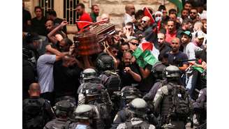 Confronto marca funeral de jornalista morta na Cisjordânia