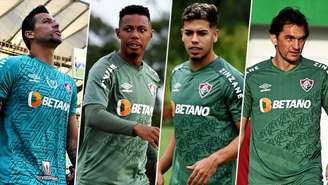 Fluminense renovou com André e Yago Felipe nas últimas semanas (Fotos: Mailson Santana / Fluminense)