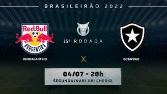 RB Bragantino e Botafogo se enfrentam nesta segunda-feira, às 20h, no Nabi Abi Chedid (Montagem LANCE!)