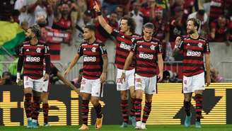 Flamengo venceu o Deportes Tolima por 7 a 1 (Mauro PIMENTEL/AFP)