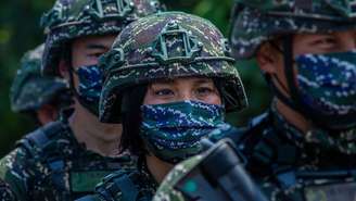 Exército de Taiwan realiza exercícios de forma periódica contra possível invasão chinesa