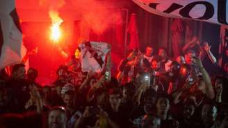 Torcida do Vasco também demonstra apoio à operação sobre a SAF (Foto: Armando Paiva/Lancepress!)