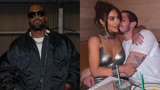 Kanye West, Kim Kardashian e Pete Davidson